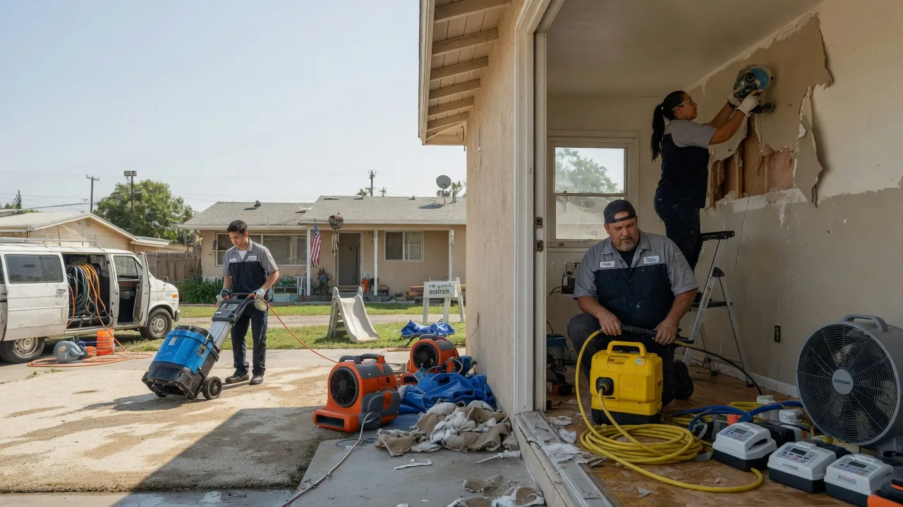 Water Damage Restoration in Husser, LA near me